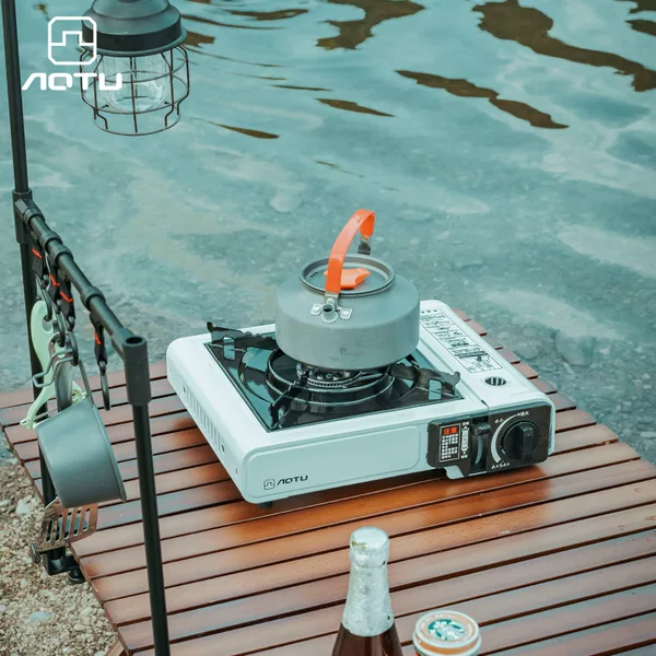 Card Stove Outdoor Field Stove Cooker Hot Pot Cass Portable Card Magnetic Gas Gas Stove Gas Stove Camping