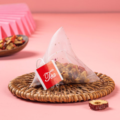 桂圓紅棗枸杞茶藥知源桂圓重瓣紅玫瑰大棗三角茶包袋 工廠批發