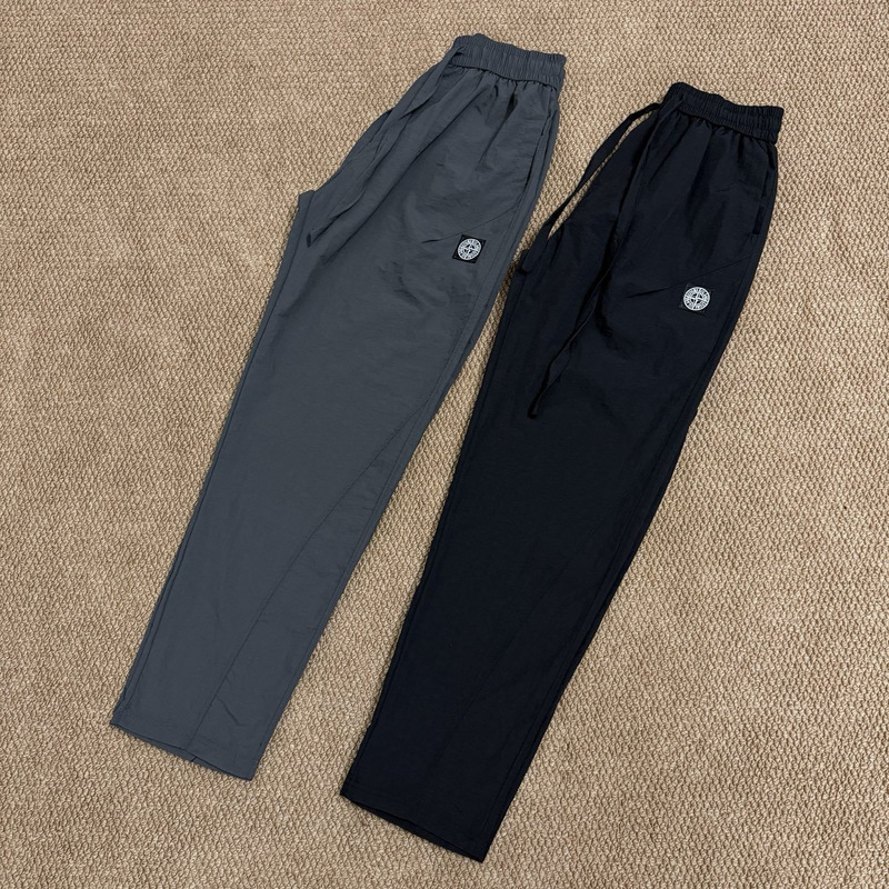 Trendy Brand Si Stone Compass Elastic Waist Versatile Outdoor Casual Pants Compass Simple Straight-Leg Pants Trendy Brand Si Stone Compass Elastic Waist Versatile Outdoor Casual Pants Compass Simple Straight-Leg Pants