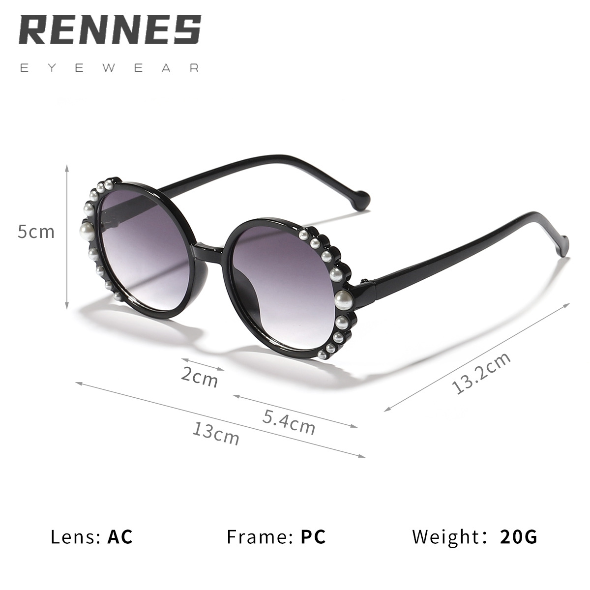 Gafas para niños gafas de sol de perlas de moda para niñas gafas de sol de protección solar de verano coreano gafas de sol de bebé de protección UV