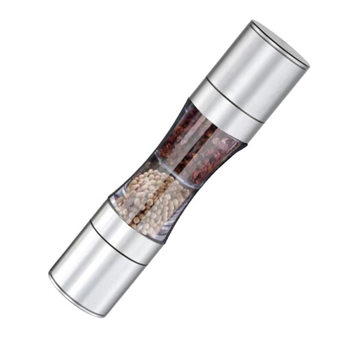 Manual spice pepper coarse salt grinder bottle grinder freshly ground seasoning bottle household grinding bottle stainless steel