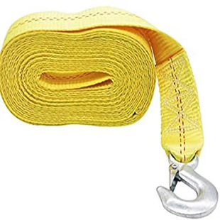 Factory selling winch with Polyester Winch Strap towards strings hook