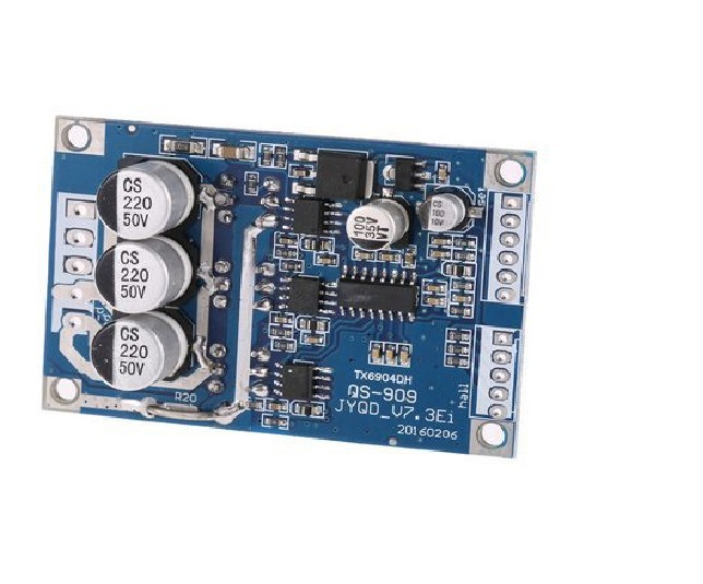 DC直流12v-36v 500w无刷电机驱动控制器板 有霍尔电机平衡车驱动