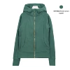 Forest green gold label slim sweatshirt