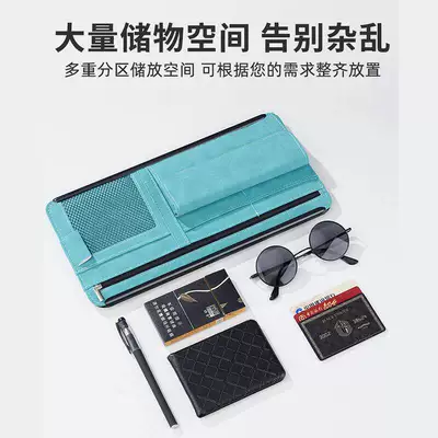 Visor Storage Bag, Multi-Functional Car: Car Glasses Clip/Bill Clip