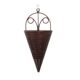 Simulated Flower Fortune Fruit Rattan Wall Hanging Flower Basket Plastic Fake Flower Indoor and Outdoor Wall Decoration Green Plant Living Room Decorative Flower