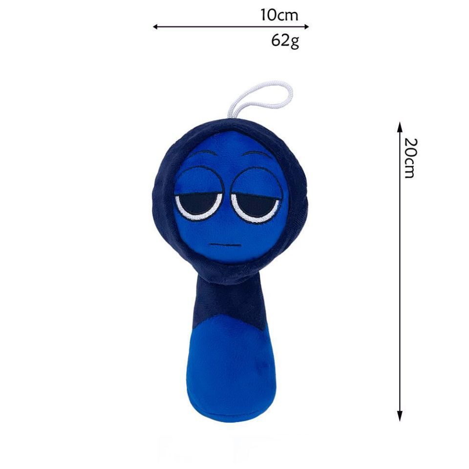 Rhythm Box 1 Spot Segundos Fat Cross-border Sprunki Plush Advanced Game Muñeca de felpa