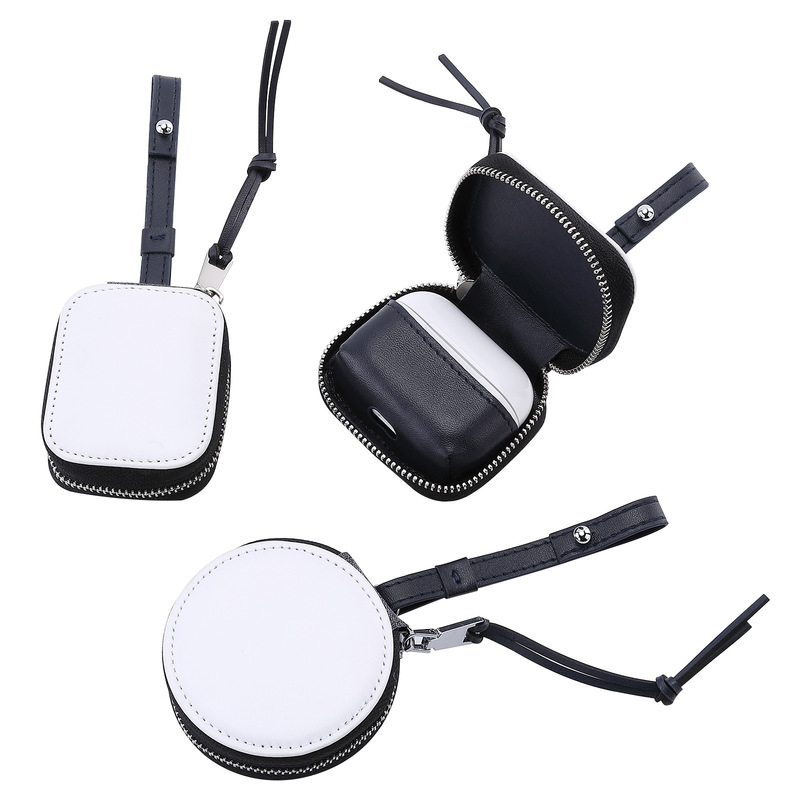 Factory direct supply heat sublimation heat transfer Air Pods blank headphone bag headphone cover heat transfer product series