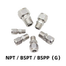 304�����ֱͨ���� ����ֱͨ�ն˽�ͷ NPT1/4 3/8 1/2 -6 8 10 12