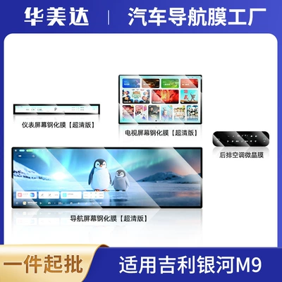 Car interior film, Galaxy M9 Special Screen Tempered - integrated-navigation-instrument-rear-tv-ultra-clear-rear-air-conditioner-ultra-clear-25-galaxy-m9