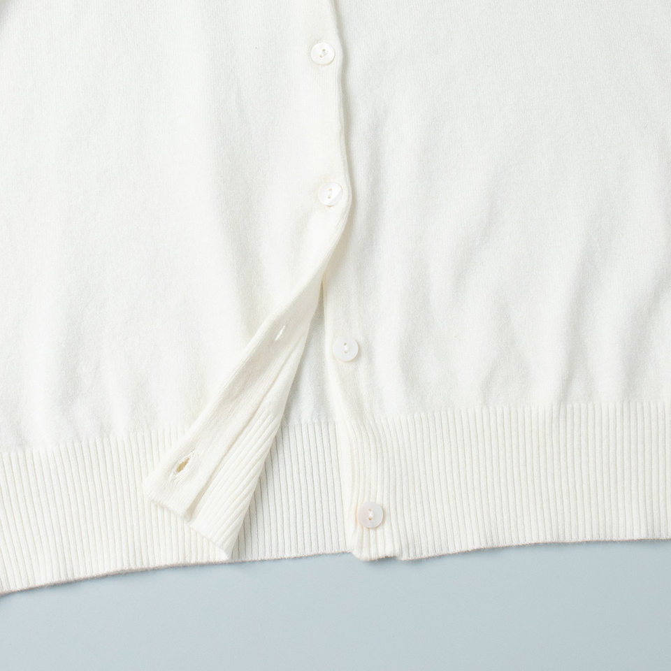 Bộ áo len dệt kim nữ cổ cao không tay kèm áo cardigan dáng suông — Áo vest màu nâu, Áo vest màu xám đậm, áo vest màu vàng, áo vest màu xanh chi tiết 48