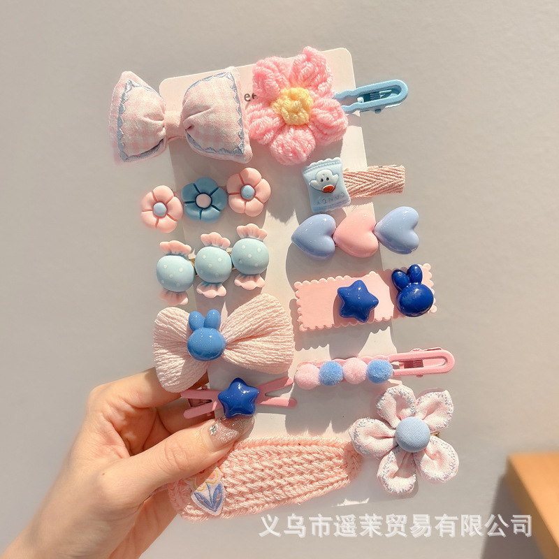 多巴胺儿童发夹女前额刘海夹鸭嘴夹头饰发卡碎发侧边卡子发饰夹子|undefined