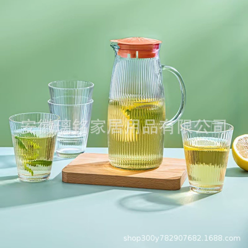 Summer teapot, fruit tea, set, Birthday gift