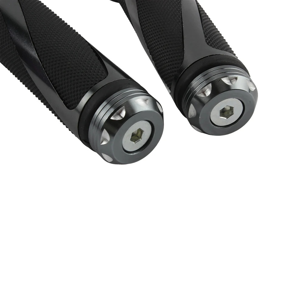 Off-Road Motorcycle Modified Handlebar Grips, Anti-Slip and Wear-Resistant Rubber Throttle Grips, Handlebar Rubber Covers