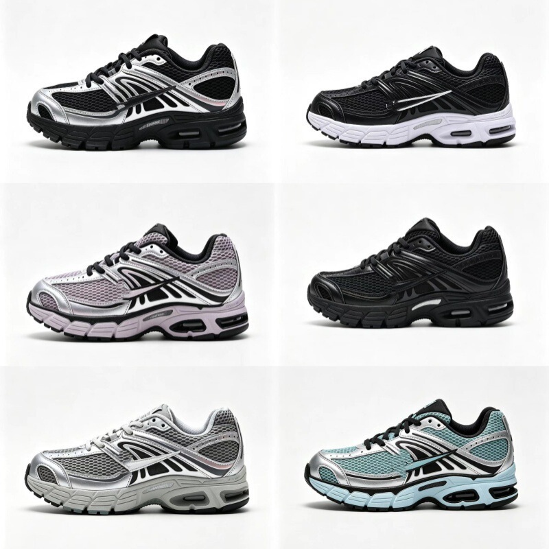 Putian shoes cross-border foreign trade Max Moto2K retro men's and women's cushioned breathable air-cushion shoes, wear-resistant and non-slip sports shoes