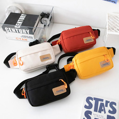 Sports Nylon Chest Bag for Men and Women - Spring New Single Strap Fashion Bag Trendy Stylish Versatile Crossbody Small Bag Casual Waist Bag