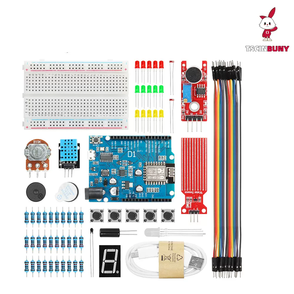 兼UNO D1入门学习套件电子创客元件包初学者入门套件兼容Arduino