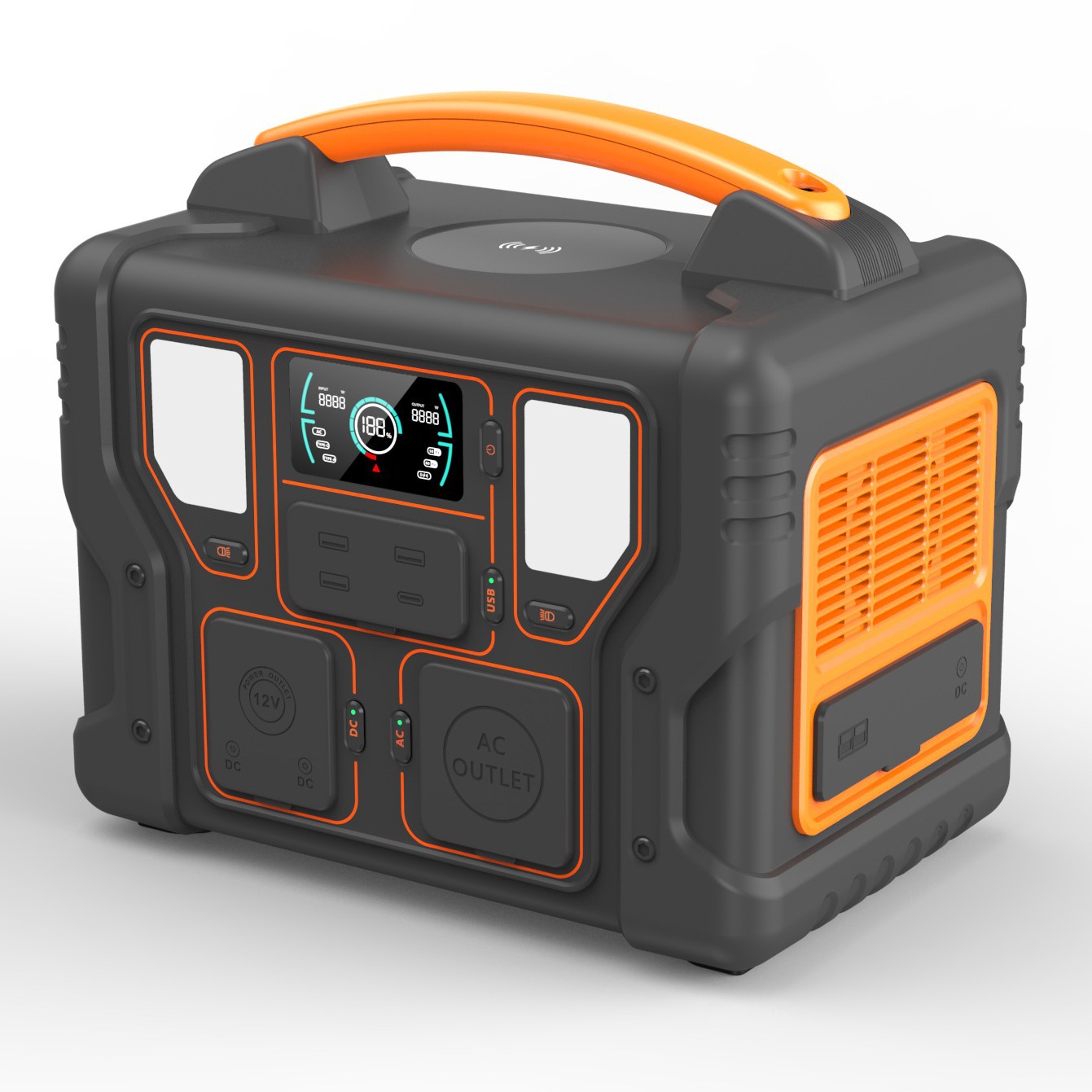 欧规美规澳规南非规300W储能电源220V/110V便携式户外电源充电宝