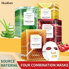 FacialMask 完全英語貿易フルーツ保湿マスク保湿保湿ハニーマスクスキンケア製品