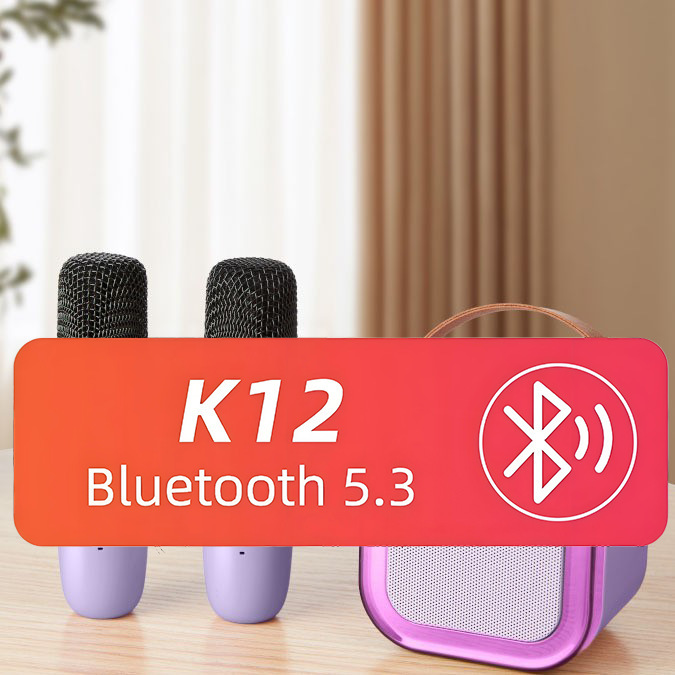 Douyin K12 Bluetooth スピーカーマイク一体型スピーカー屋外スピーカーカラオケ Bluetooth 小型スピーカー Bluetooth スピーカークロスボーダー|undefined