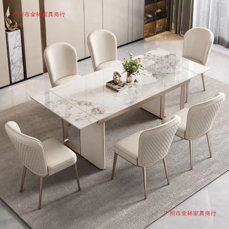北欧意式轻奢餐椅现代简约家用靠背凳子不锈钢酒店网红设计师椅子|undefined
