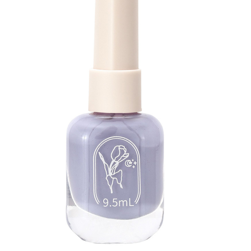 Luqiya new nail polish factory solid color summer durable waterproof non-peeling oily macaroon fruit green wholesale
