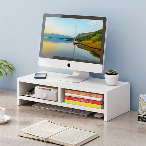Desk computer heightening stand office desktop storage shelf monitor screen storage bracket base laptop stand