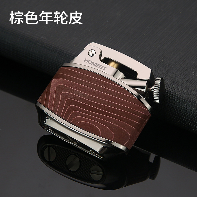 백개 도시 황금 철갑상어 갈색 연륜 피부