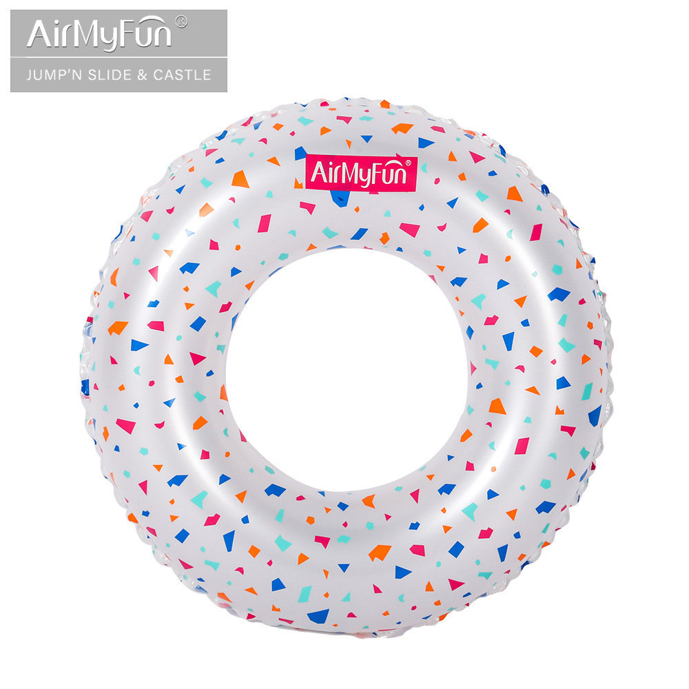 AMF| Anillo de natación red red natación para adultos anillo inflatable anillo de PVC anillo de natación de flores