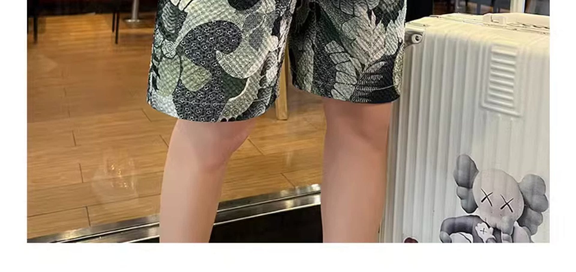 Men's Printed Shorts Summer Design Lightweight Breathable Loose Fit 4-Inch Inseam Casual Athletic Shorts_viptrois.com