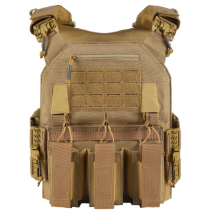 Outdoor Quick-Release Protective Vest Lightweight Tactical Vest Camouflage Bulletproof Clothing Accessories Expansion Equipment Nylon