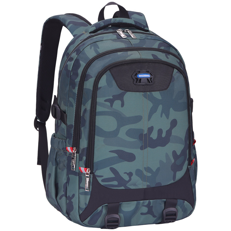 Mochila de camuflaje para hombres adultos viajar mochila de gran capacidad 2026 nueva moda estudiantes de secundaria de gran capacidad estudiantes de secundaria