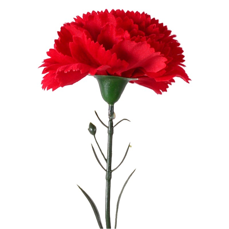 Simulación de una sola cabeza Carnation Día DE LA Madre Día del Maestro regalo simulación ramo de flores falsas decoración del hogar flor artificial al por mayor