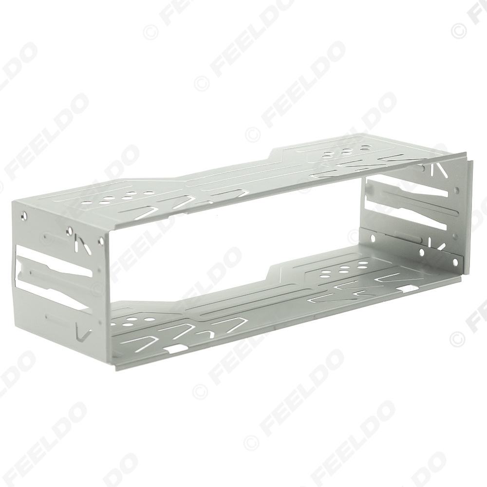 Car Audio Modification Bracket Single Ingot Installation Iron Frame Car 1Din Car Audio and Video Modification Frame 178*50mm