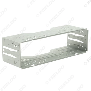 Car Audio Modification Bracket Single Ingot Installation Iron Frame Car 1Din Car Audio and Video Modification Frame 178*50mm