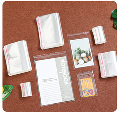 Width 32cm double-layer 5-thread clothing packaging OPP bag self-adhesive decorative accessories book wholesale large quantity