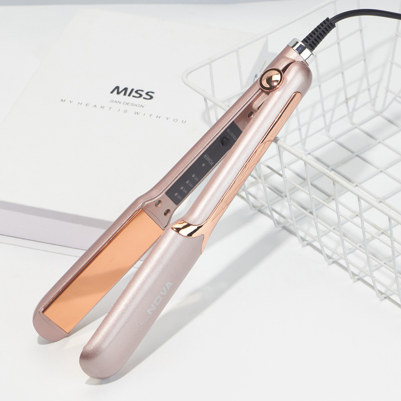 Cross-border foreign trade hair straightening plates for hair salons that do not damage hair, electric hair straighteners, hair straightening irons