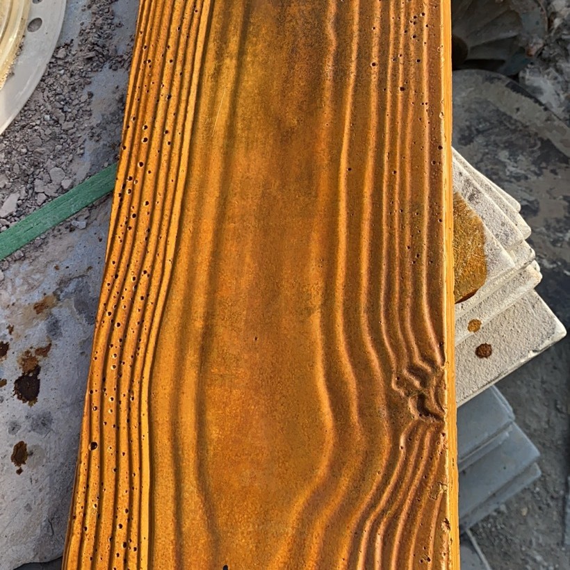 PC仿木纹砖PC砖水泥仿木纹砖人造木地板预制构件PC构件