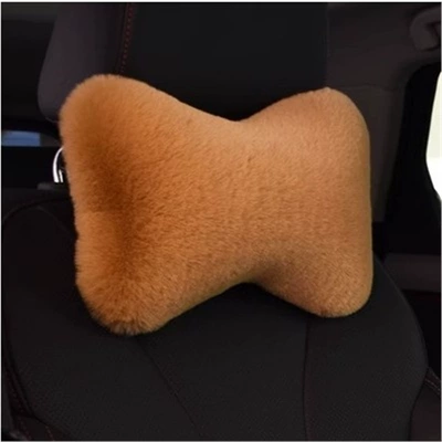 Car Bone Neck Pillows, Car – Waist support - beige-one-universal-headrest