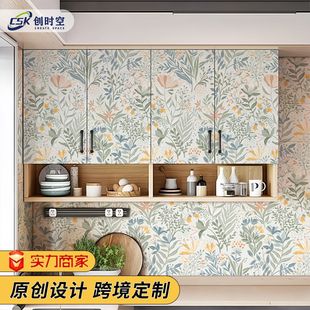 �羳��ʽ����ins�L������ճPVC�ڼ���ʽ��@�L���ܳ��ⷿ�����N��