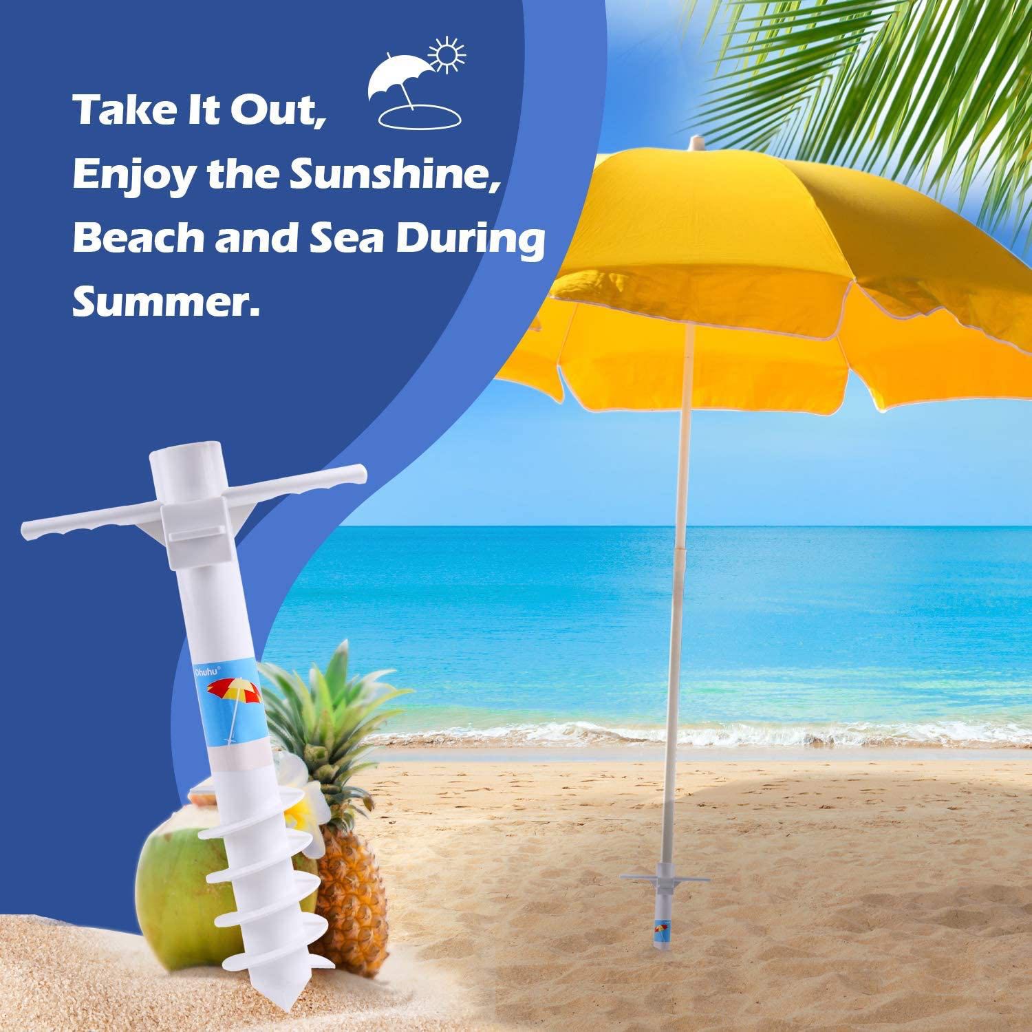 A地底座戶外固定傘太陽傘插傘配件廠家直銷擺攤地沙灘遮陽傘插塑料 鱼儿姐姐 露天拍賣