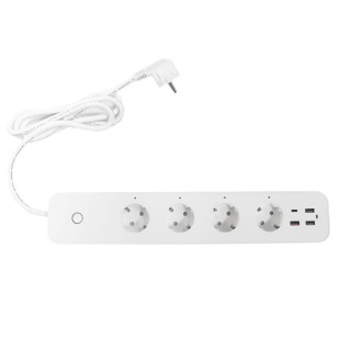 3680W timer remote control 4AC 4USB WIFI smart plug CE ROHS certification