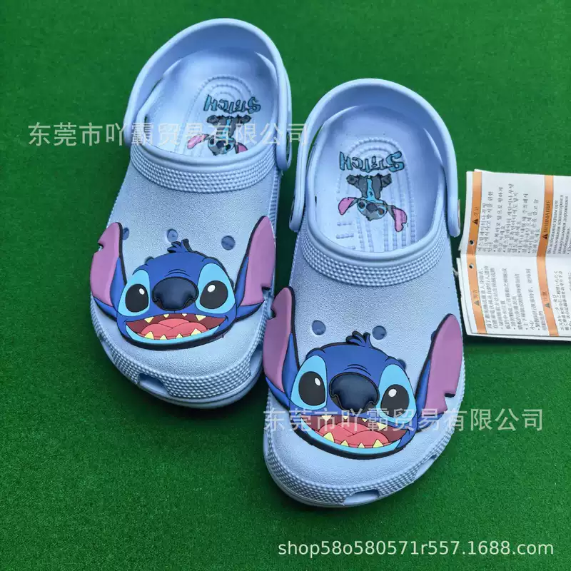 Мультяшные детские нескользящие тапочки в стиле Crocs пляжная обувь дышащая обувь мюли