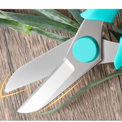 Flower scissors, gardening and flower art special scissors for flower arrangement, multi-functional wide-head household flower pruning scissors, flower shop pruning scissors