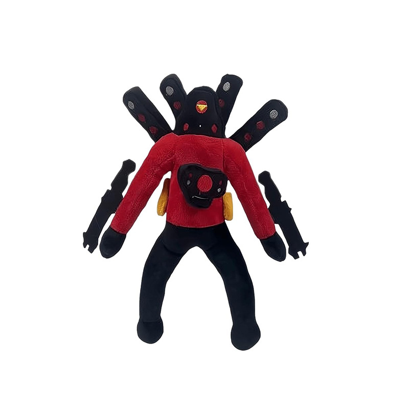 Cross-border Skibidi aseo persona Speakerman jefes Persona de audio relleno muñeca lote. Cabello