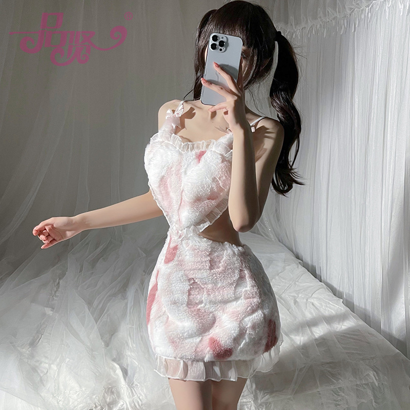 Pinxian sexy lingerie women's sweet hip love bunny role-playing husband and wife bed pure cross-border 2528 Pinxian sexy lingerie women's sweet hip love bunny role-playing husband and wife bed pure cross-border 2528