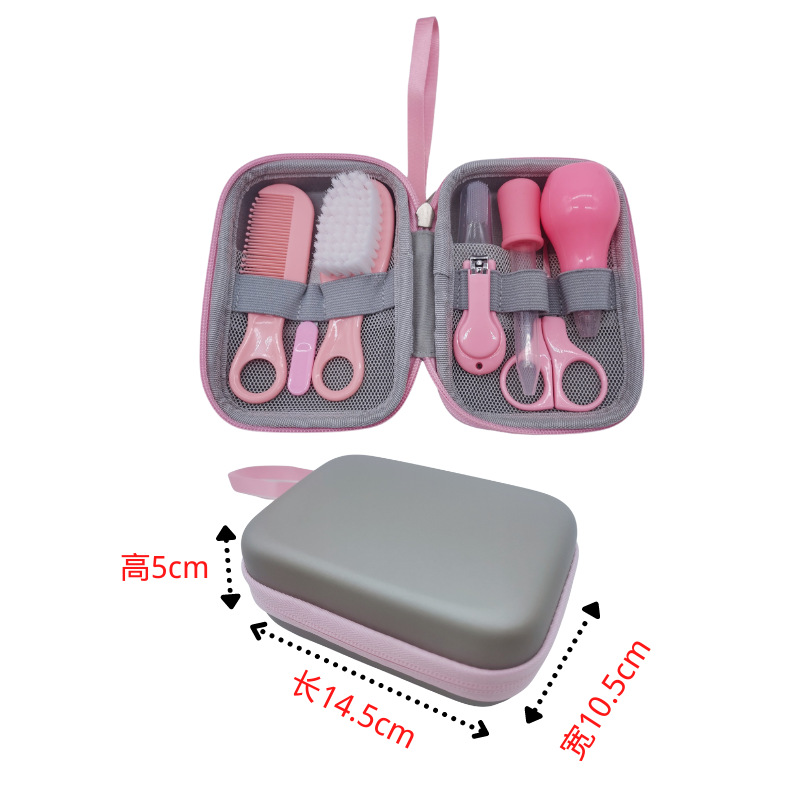 Set de cortaúñas para bebé, dispensador de medicamentos, aspirador nasal, set de cuidado para bebé, kit de cuidado, especial para recién nacidos