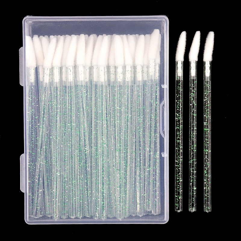 Nylon long lipstick, brush, 50 pieces