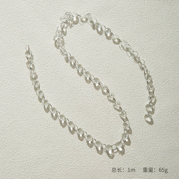 Octagonal bead chain 1 meter