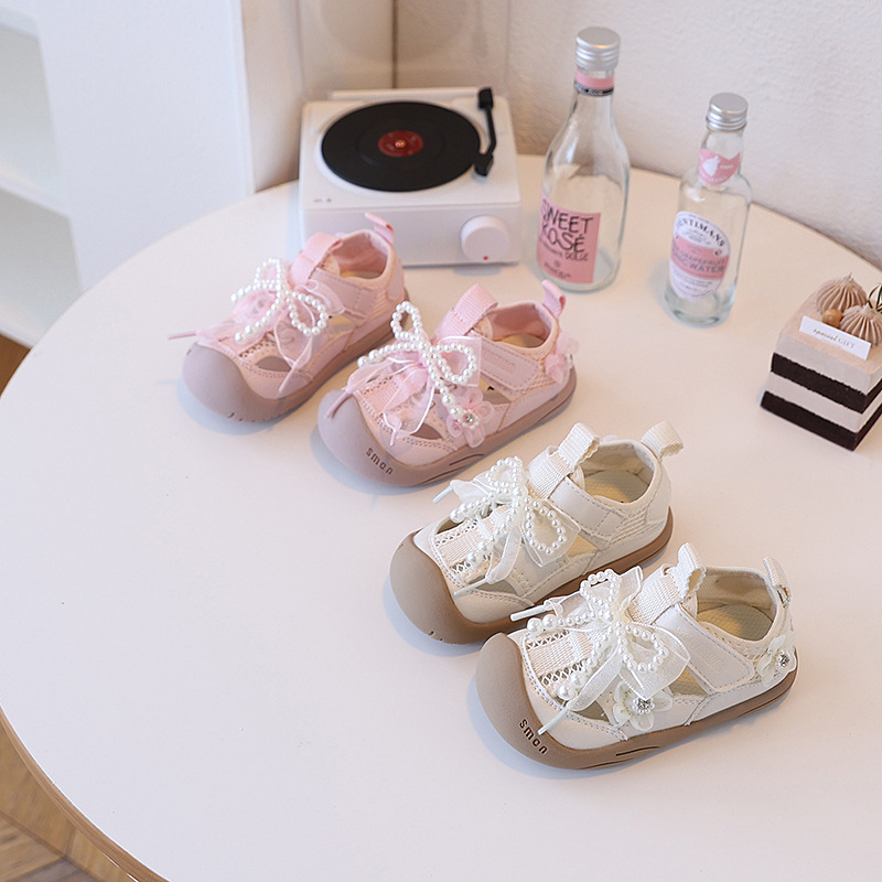 Girls Sandals Summer New Korean Princess Shoes Children's Shoes Baby Soft Sole Casual Shoes Children's Sports Shoes